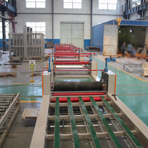 Magnesium oxide board production line