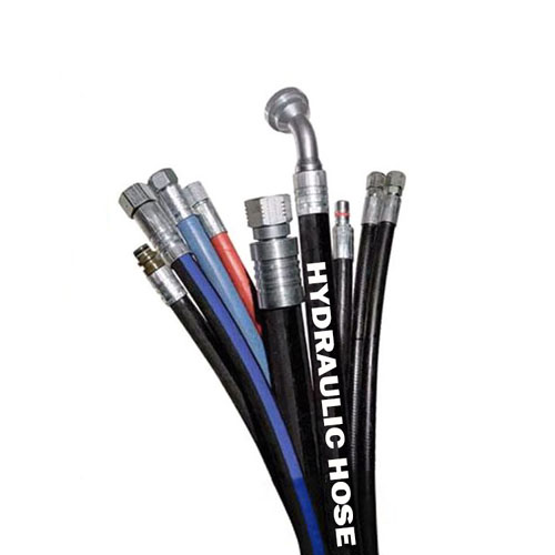 Steel wire braided hydraulic hose and steel wire spiral hydraulic hose