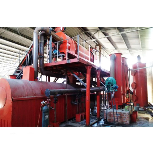 Coconut shell charcoal production line