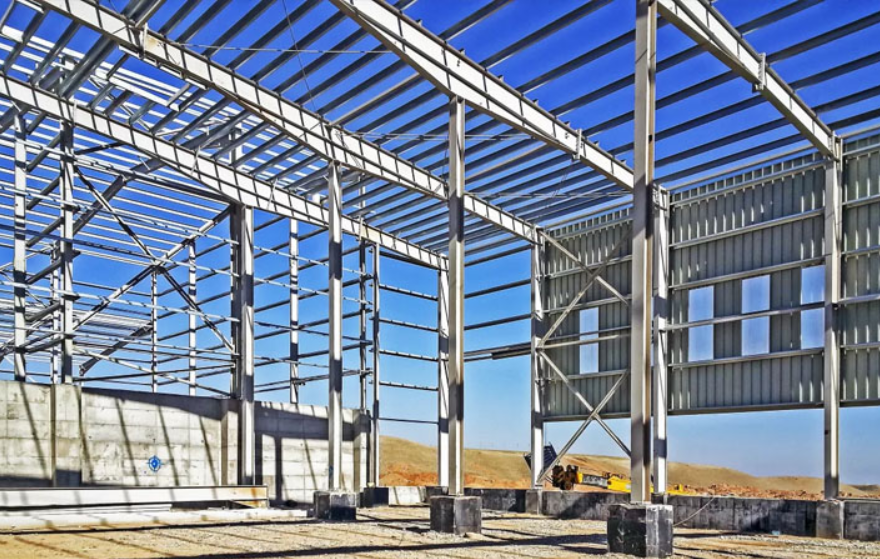 Steel structure workshop