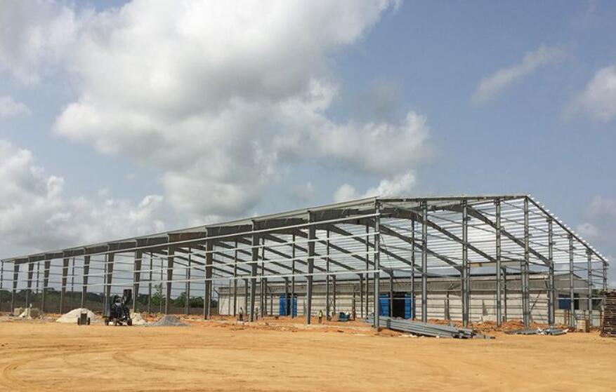 Steel structure products storage